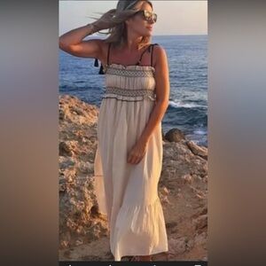 The Good Journey Beige  Dress